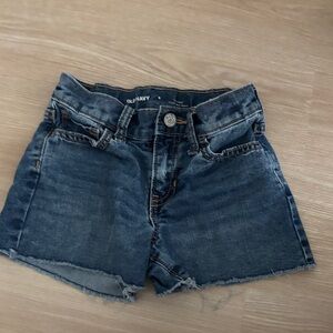Old Navy Dark Blue Denim Cutoff Shorts